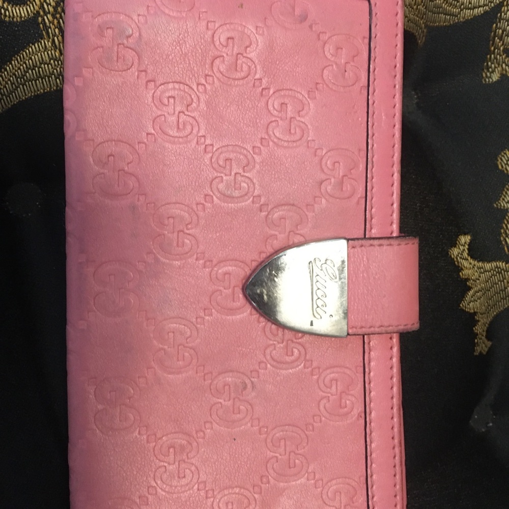 Pink Gucci Wallet